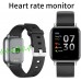 Smart Watch for Men Women, 1.3 inch Full Screen Health Tracker with Heart Rate Monitor, Sleep Monitor IP68 Waterproof Activity Tracker Fitness Watch Black/Blue, Gift
