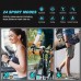 Smart Watch for Women, 1.69" Touch Screen Fitness Tracker with 24 Sports, IP67 Waterproof Smartwatch Fitness Watch with Heart Rate Monitor, Sleep Monitor, Stopwatch Activity Tracker for Android/iOS