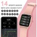 Y&amp;L Smart Watch, Fitness Tracker with Heart Rate Monitor, Sleep Monitor, 5ATM Waterproof Smartwatch Compatible with iPhone and Android Phones for Women Men, Pink