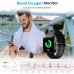 Smart Watch, AMOYEE Fitness Watch with Heart Rate, IP68 Waterproof Activity Tracker, Fitness Tracker Sleep Monitoring Blood Oxygen, Smartwatch Compatible with iOS and Android for Men and Women