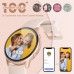 Smart Watches for Women, 2021 HD LCD Smart Watch for Android Phones and iPhone Compatible, 3ATM Waterproof Fitness Smartwatch with Sleep Tracker, Heart Rate, Blood Oxygen Monitor, Smartwatch Rose Gold
