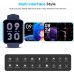 Smart Watch, AMOYEE Fitness Watch with Heart Rate, IP68 Waterproof Activity Tracker, Fitness Tracker Sleep Monitoring Blood Oxygen, Smartwatch Compatible with iOS and Android for Men and Women